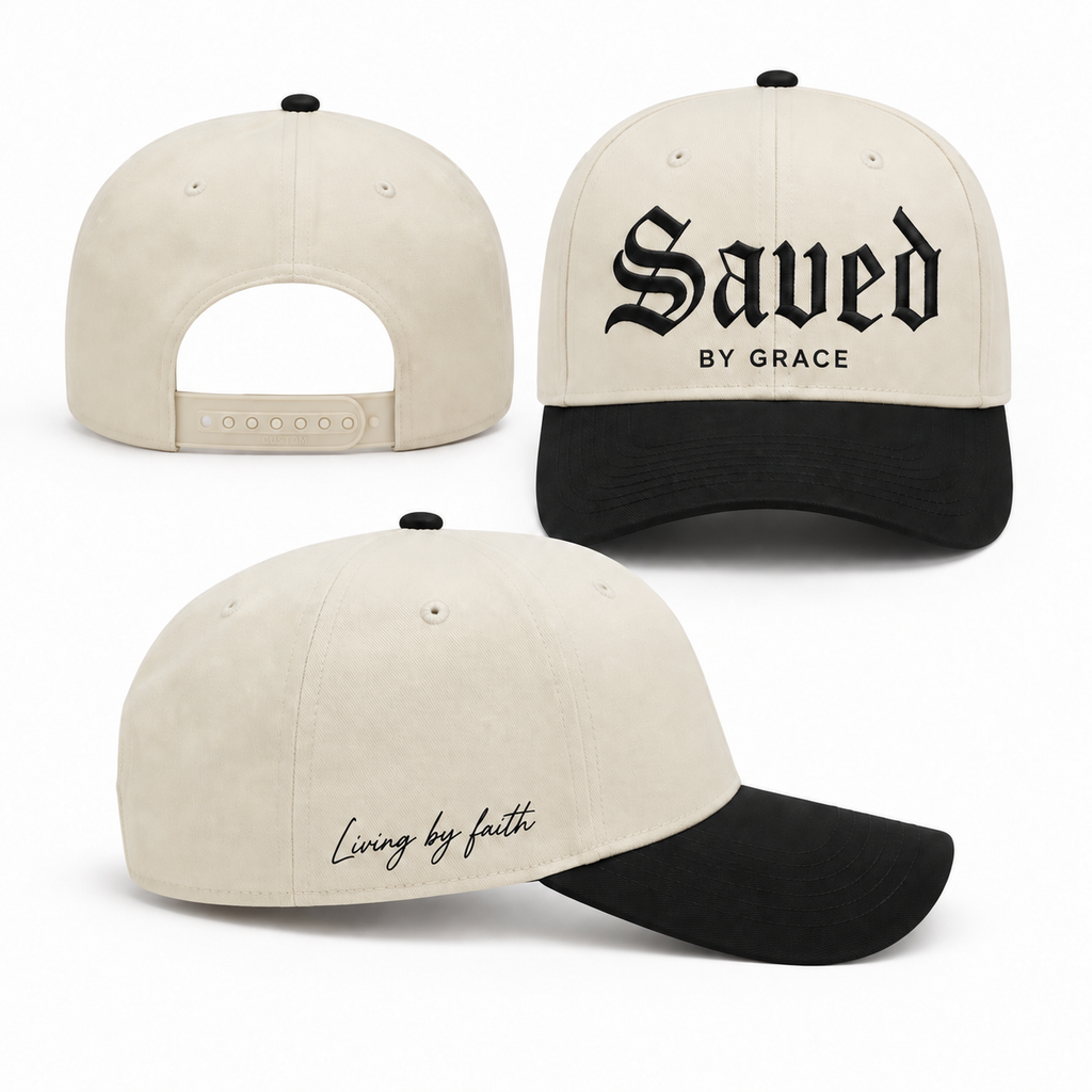 Saved by Grace Adjustable Hat