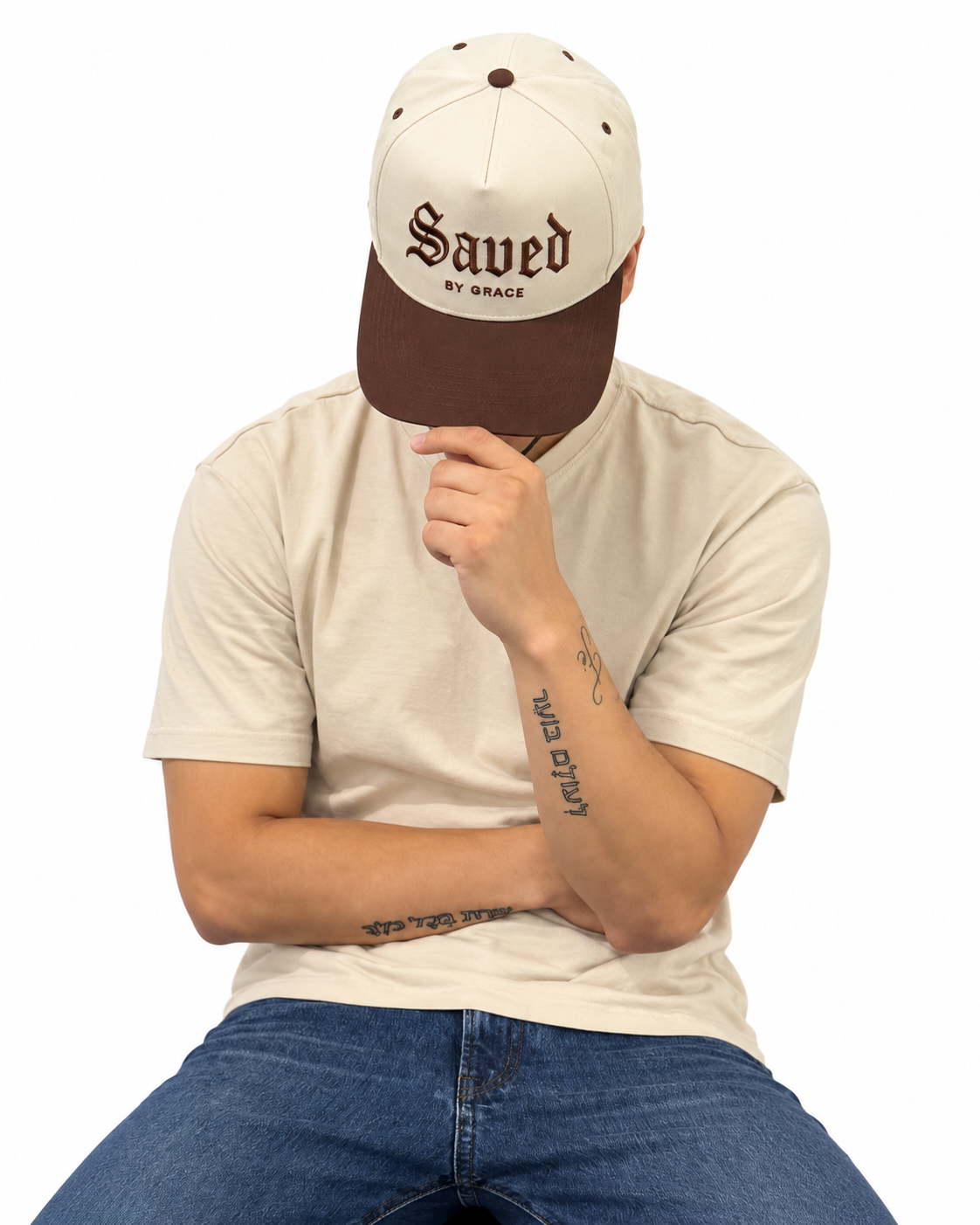 Saved by Grace Adjustable Hat
