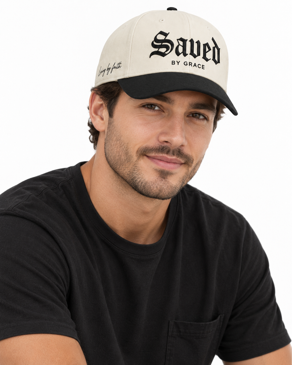 Saved by Grace Adjustable Hat