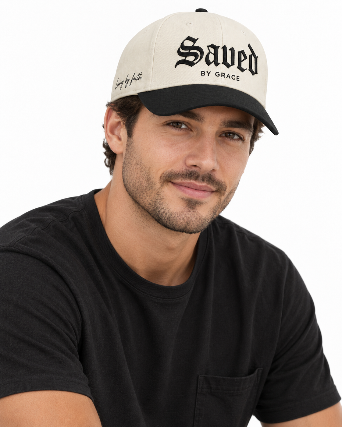 Saved by Grace Adjustable Hat